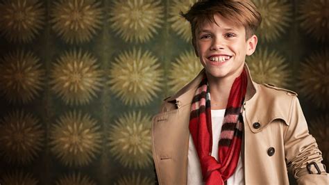 Romeo Beckham Is Billy Elliot in Burberry's Giddy, 